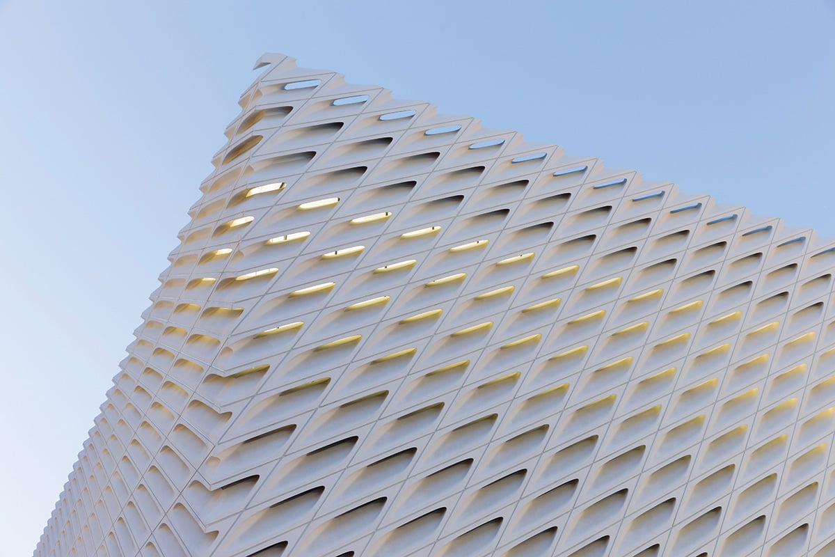 Contemporary Art Museum The Broad | © Iwan Baan,  courtesy of The Broad and Diller Scofidio + Renfro