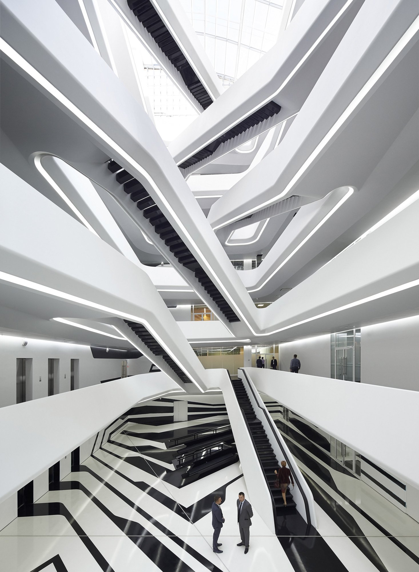 Complesso per uffici Dominion di Zaha Hadid Architects | © Hufton+Crow