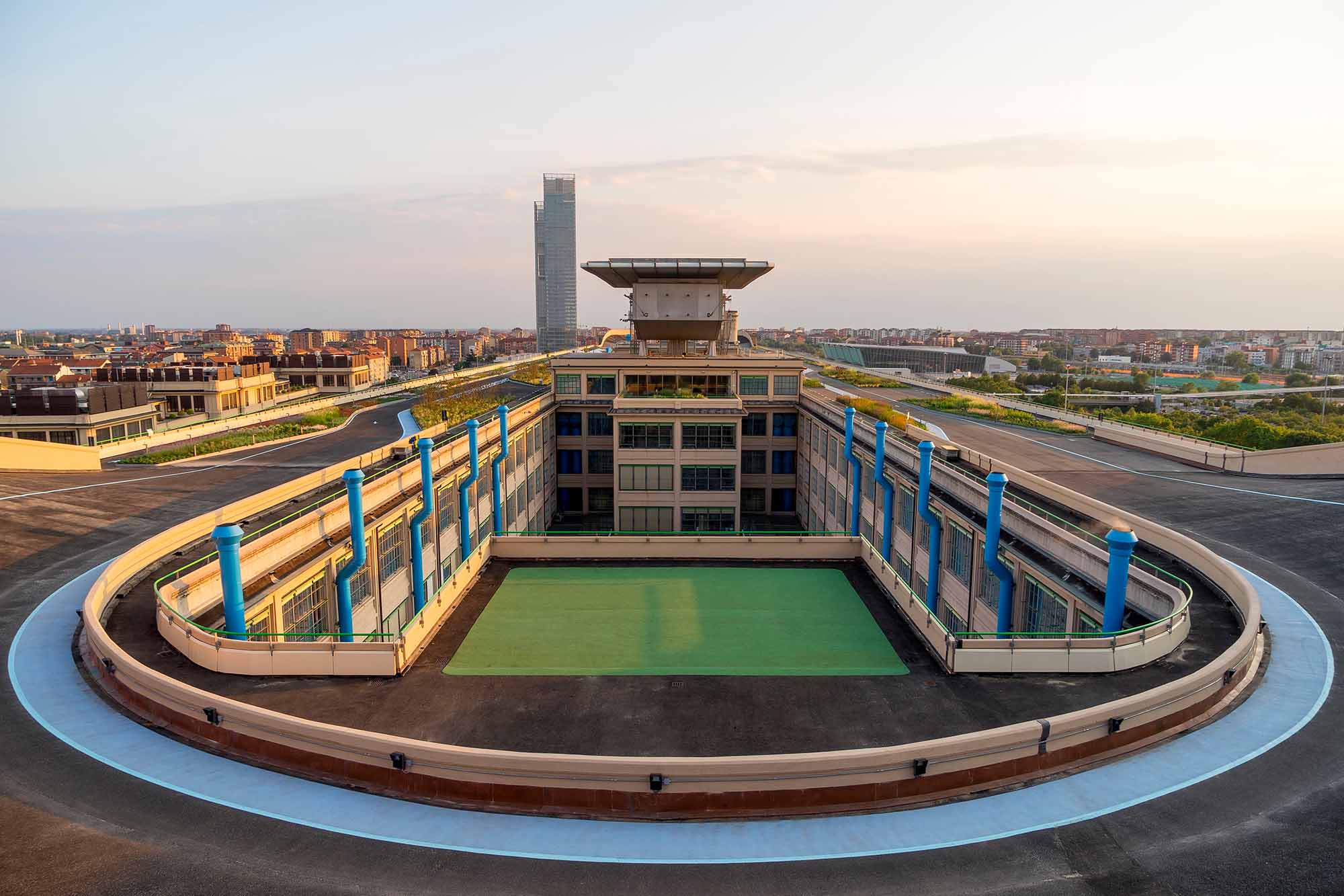 Europe’s largest roof garden on top of lingotto