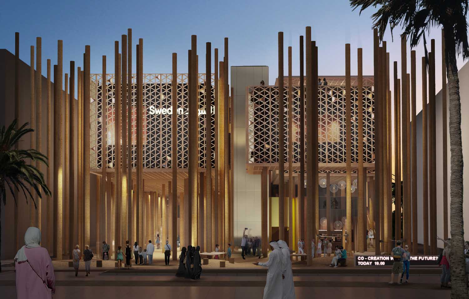 The forest: sweden’s ecosystem pavilion at expo 2020 Dubai