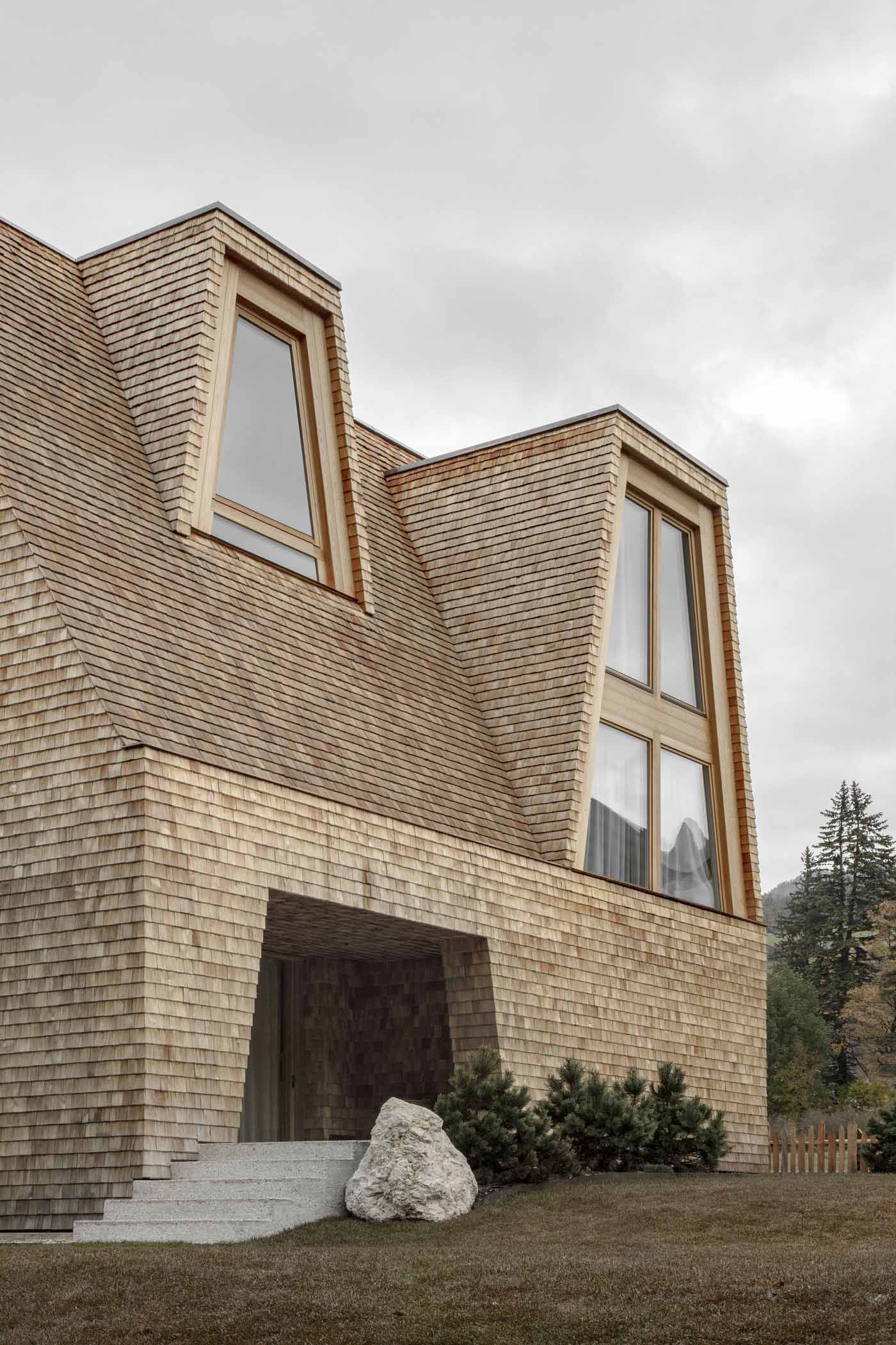 ciAsa Aqua Bad Cortina - Pedevilla Architects Courtesy of Klimahouse