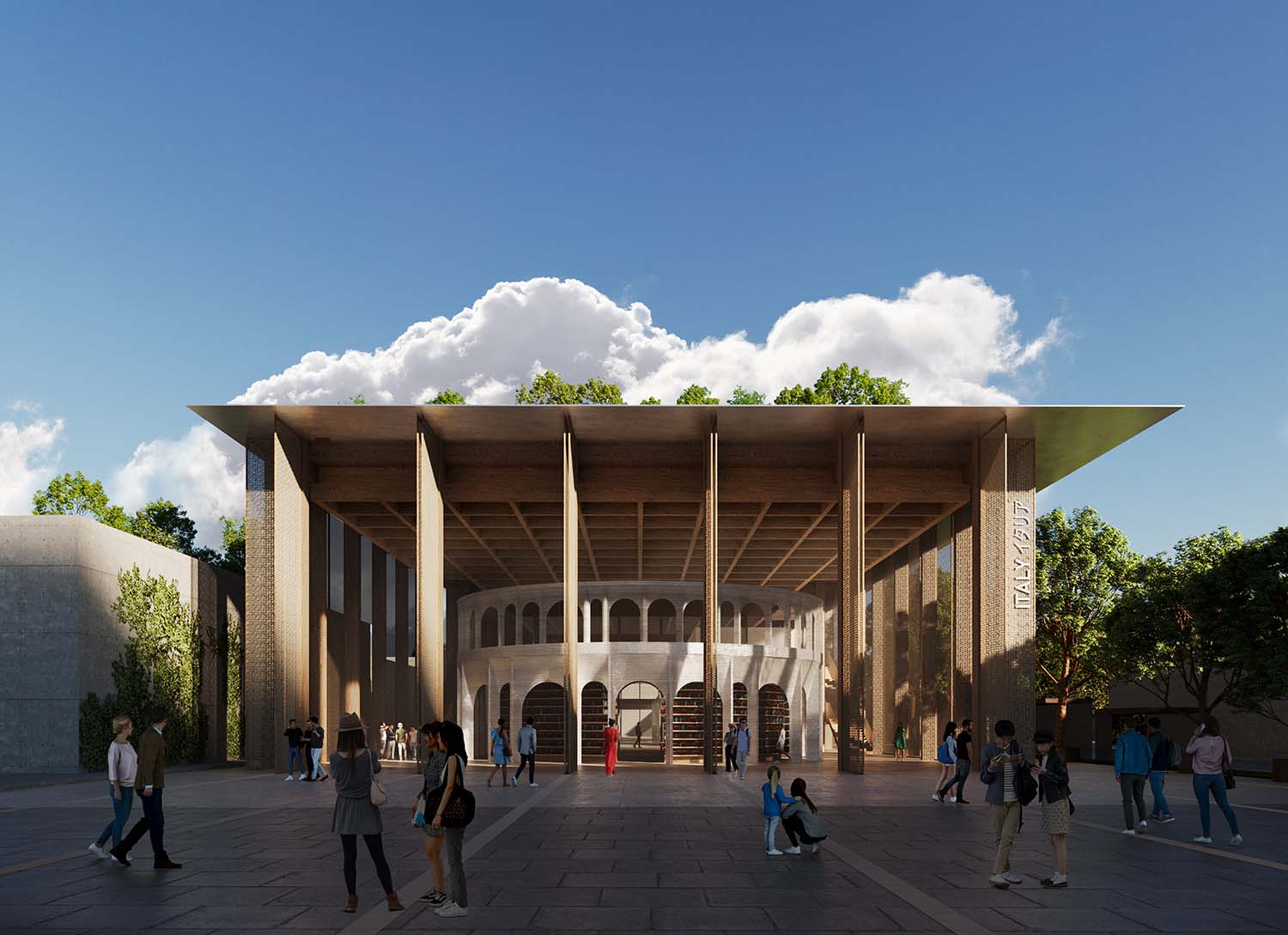 Padigione Italia, MCA-Mario Cucinella Architects ©MCA