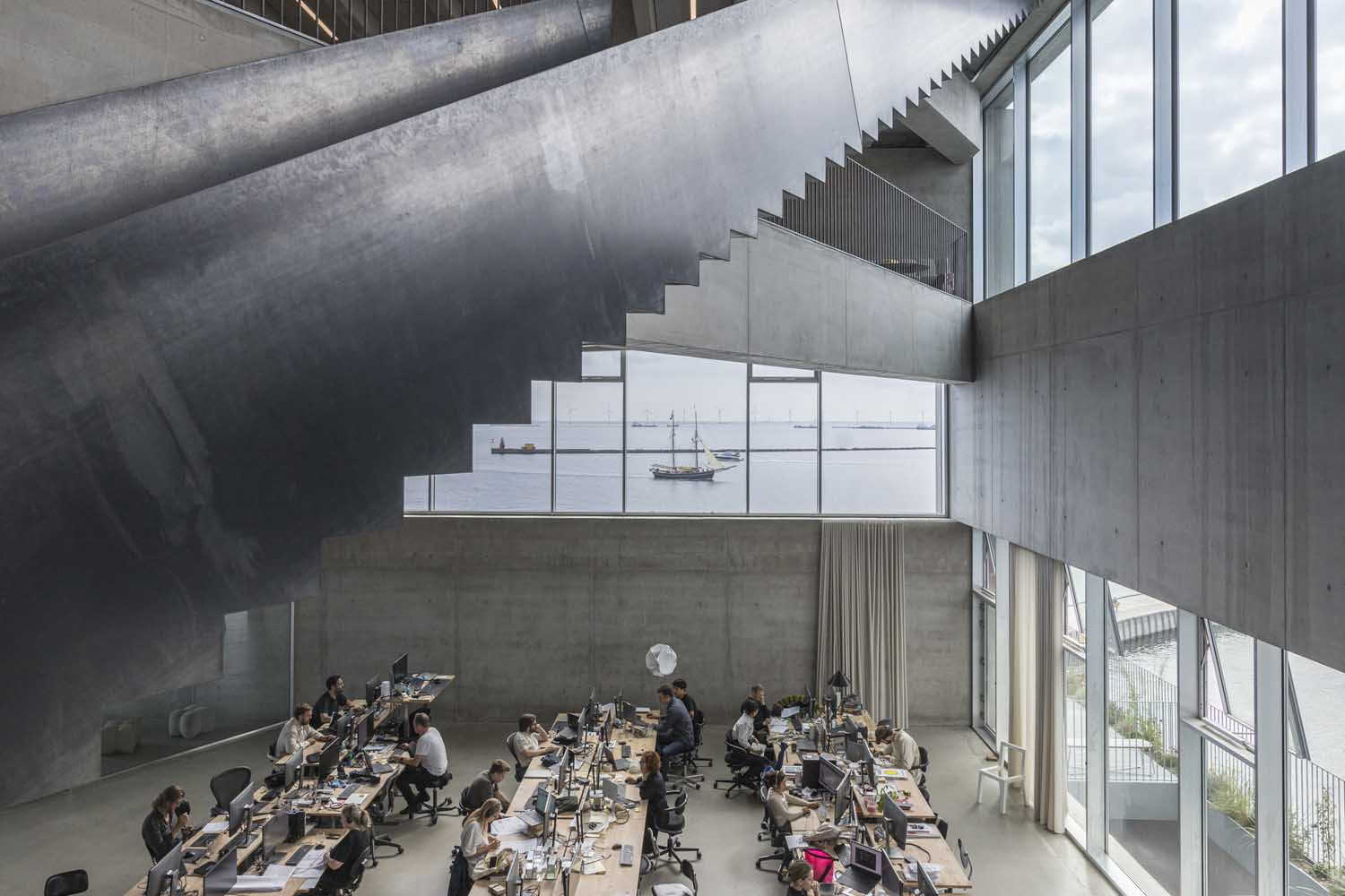 La Nuova Sede di BIG nel Porto di Copenaghen ©Laurian Ghinitoiu, courtesy of BIG - Bjarke Ingels Group