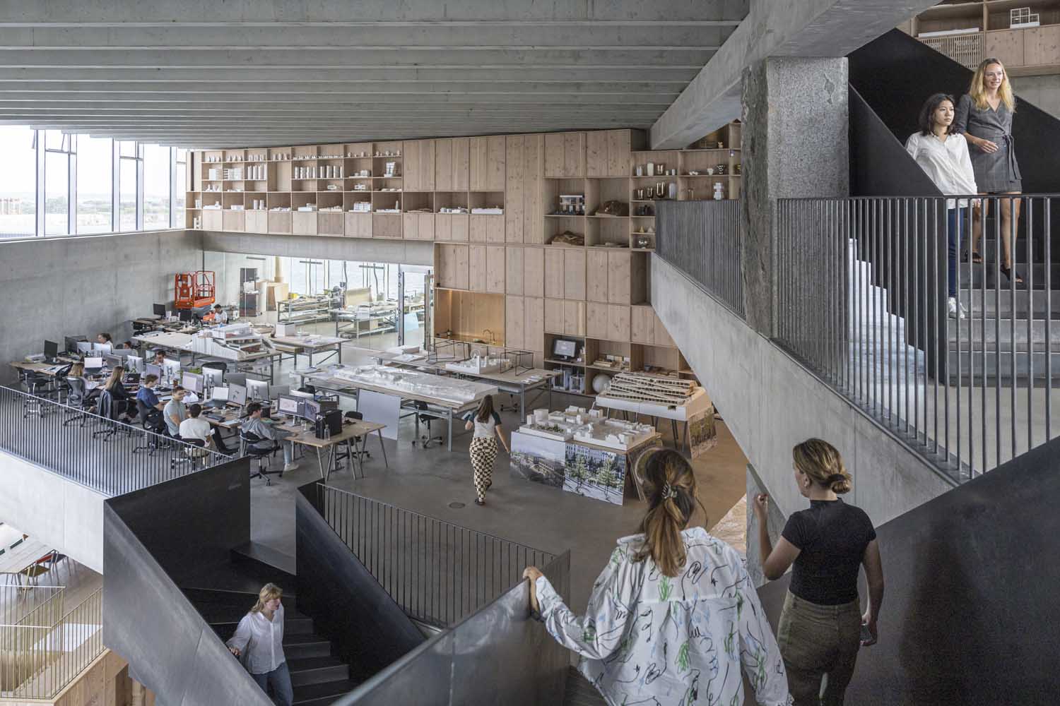 La Nuova Sede di BIG nel Porto di Copenaghen ©Laurian Ghinitoiu, courtesy of BIG - Bjarke Ingels Group