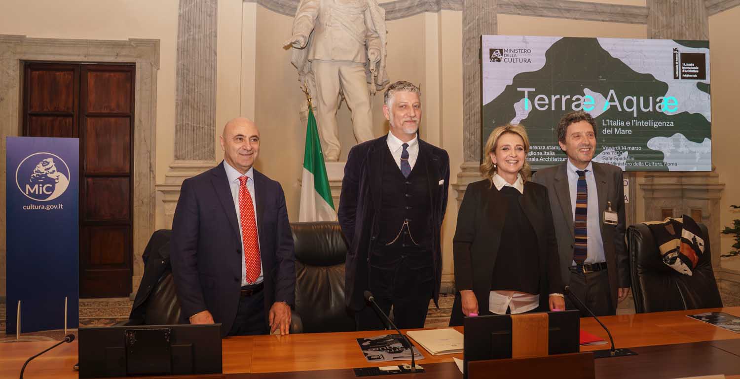 La conferenza di presentazione del Padiglione Italia © Karen Di Paola, courtesy of La Biennale di Venezia